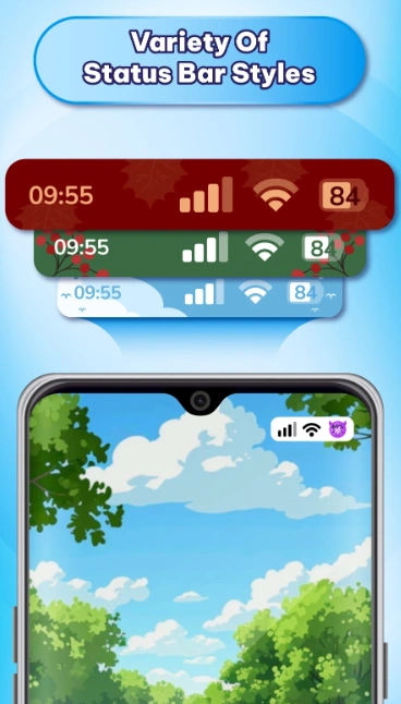 Emoji Battery Widget